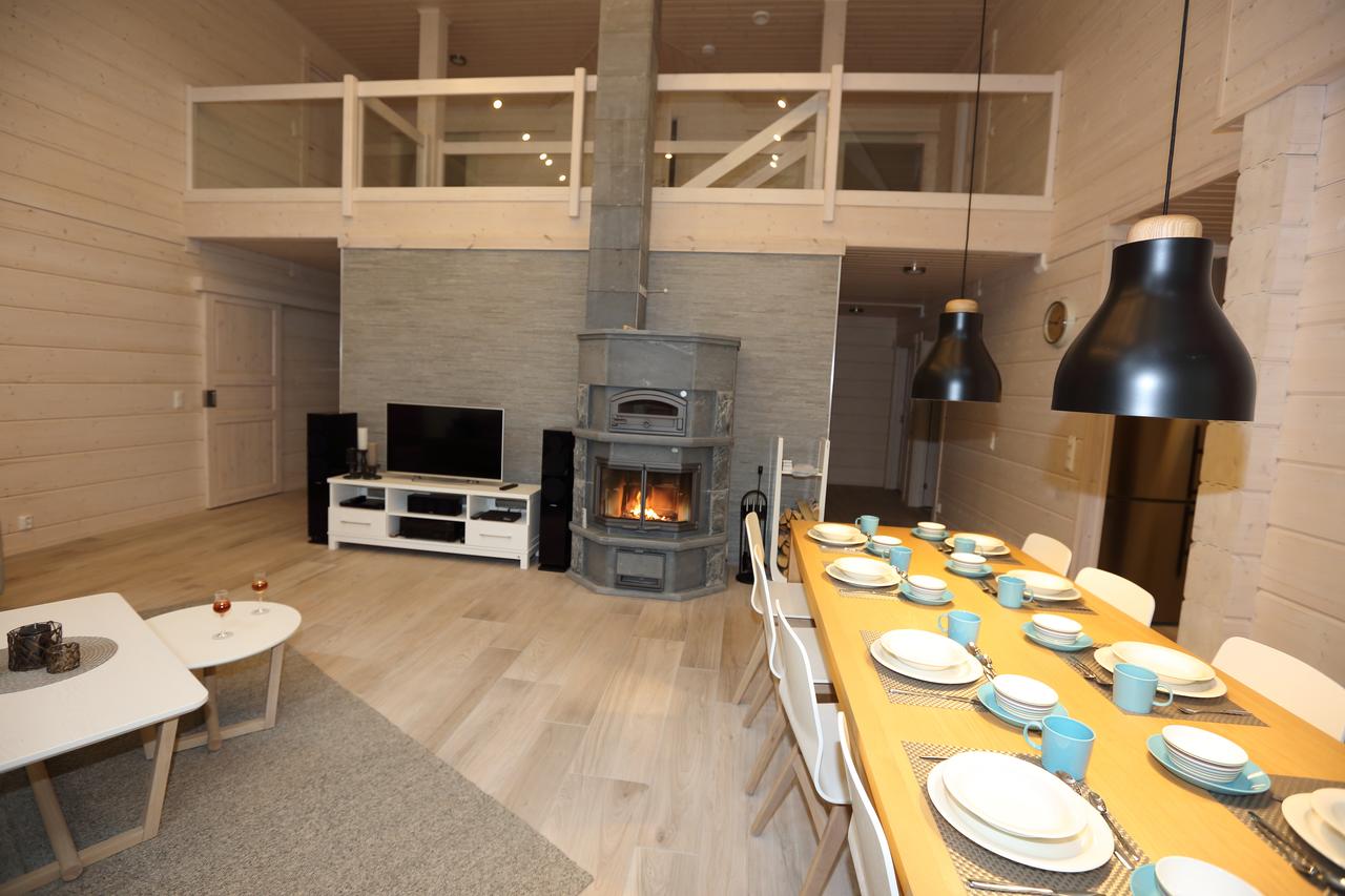 Dining and fireplace area for retreats